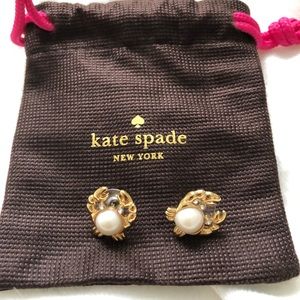 Kate Spade crab earrings